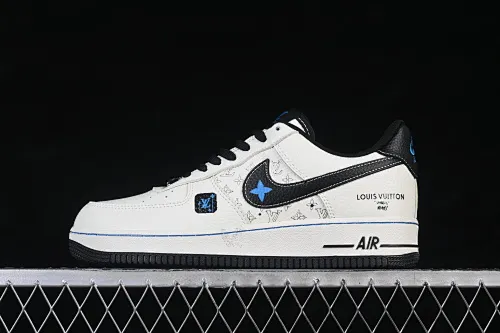 All categories Nk Air Force 1 Air Force series Nk Air Force 1 Low Air Force low-top Nike Air Force 1'07 Low joint white and black print Air Force 1 low-top casual sneakers XY9025-013